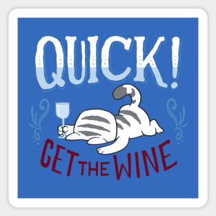 Wine! Sticker